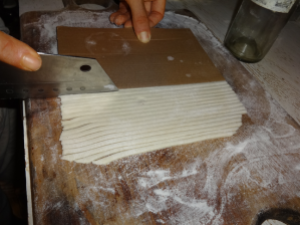 Cutting Pasta